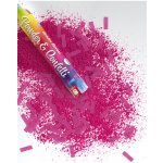 Vystřelovací konfety s pudrovou barvou růžo- 1 ks – Zboží Dáma