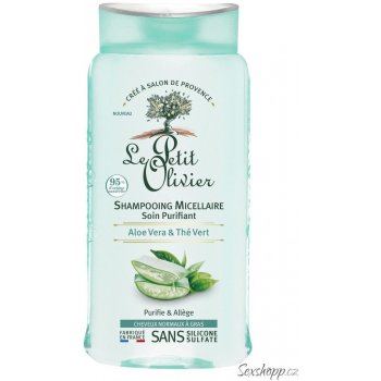 Le Petit Olivier šampon s obsahem aloe vera a extraktu ze zeleného čaje 250 ml