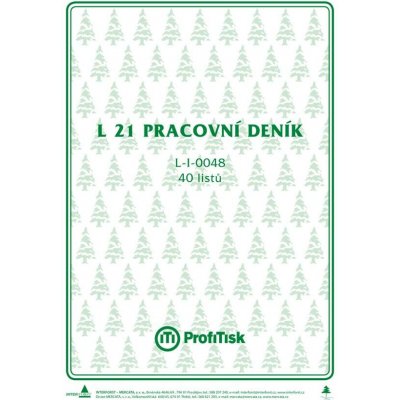 Interforst L-21 Pracovní deník – Zboží Dáma