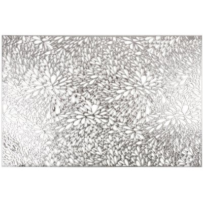 Eurofirany prostírání Melanie stříbrná 30X45cm 6ks – Sleviste.cz