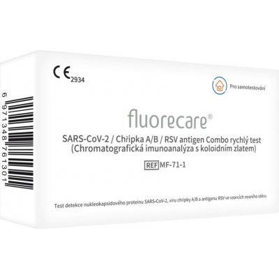 SHENZHEN MICROPROFIT BIOTECH Fluorecare SARS-CoV-2-chřipka A-B-RSV test 1 ks – Zbozi.Blesk.cz