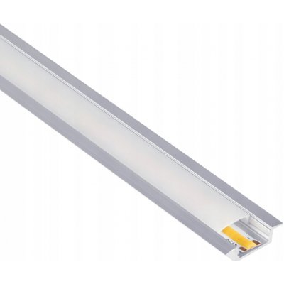 Ecolight Zapuštěný hliníkový eloxovaný profil 2m EC20606 – Zboží Mobilmania