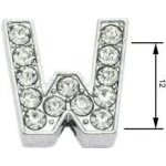 Juko Navlékací písmenka W 12 mm – Zboží Mobilmania