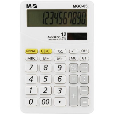 M&G stolní MGC-05, 12-místná