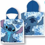 Faro Dětská osuška pončo Lilo and Stitch blue micro 50x100 cm – Zboží Mobilmania