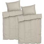 LIVARNO home Mušelínové povlečení béžová 140x200 70x90 – Zboží Mobilmania