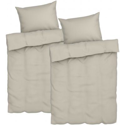 LIVARNO home Mušelínové povlečení béžová 140x200 70x90 – Zboží Mobilmania