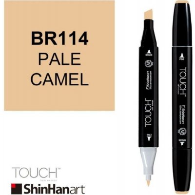 Shinhan Touch Twin Marker BR114 Pale Camel – Zboží Mobilmania
