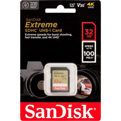 sanDisk SDHC UHS-I U3 32 GB SDSDXVT-032G-GNCIN – Sleviste.cz
