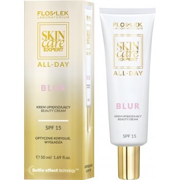 FlosLek Laboratorium Skin Care Expert All-Day zkrášlující krém SPF15 Blur Selfie Effect Technology 50 ml