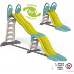 Smoby skluzavka Megagliss 2v1 zelenomodrá 360 cm – Zboží Dáma