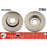 Brzdový kotouč TRW DF4308S – Sleviste.cz