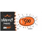 Dárkový elektronický poukaz Dafit.cz 500,- – Hledejceny.cz