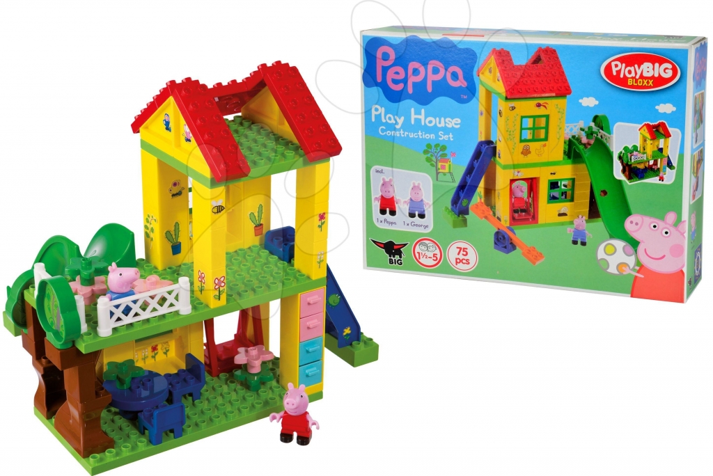 PlayBig Bloxx Peppa Pig Domeček na hraní od 715 Kč - Heureka.cz