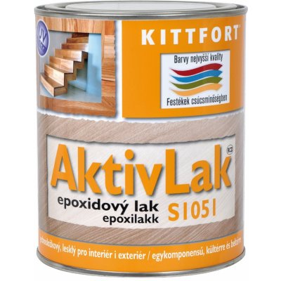 Kittfort AktivLak S1051 0,35 kg transparentní – Zboží Mobilmania