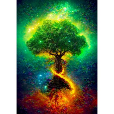 ENJOY Severský strom života 1000 dílků – Zboží Mobilmania