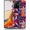 Pouzdro a kryt na mobilní telefon Xiaomi Pouzdro Picasee ULTIMATE CASE Xiaomi 11T Pro - Purple Leaf