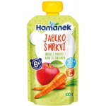 Hamánek kapsička Jablko s mrkví 100 g – Zboží Dáma Hamánek kapsička Jablko s mrkví 100 g – Zboží Dáma