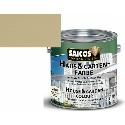 Saicos barva pro dům a zahradu 0,75 l pískově béžová