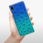 Pouzdro iSaprio - Abstract Triangles 03 Xiaomi Redmi 7A černé – Zboží Živě