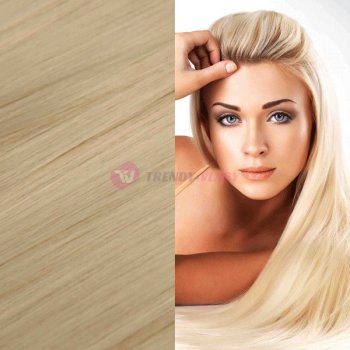 Clip in sada LUXURY 57 cm odstín 613 SUPER BLOND