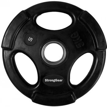 StrongGear pogumované Tri-Grip kotouče 25 kg 50mm