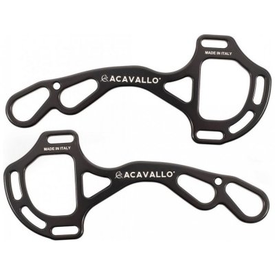 Acavallo Hackamore AluPro tmavě šedá – Zboží Mobilmania