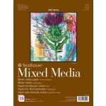 Strathmore Mix Media skicák lepený 22,9x30,5cm 300g 15 listů – Zboží Dáma