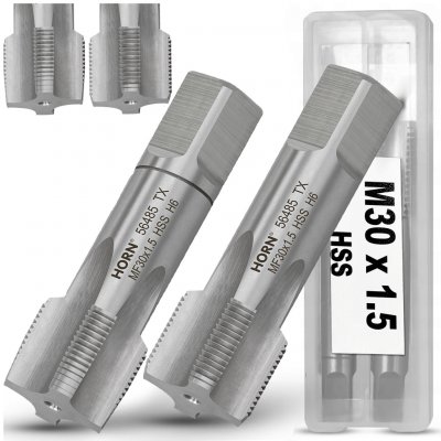 Závitník ruční M30 x 1.5 mm, sada 2 ks, DIN 2181/2P – Hledejceny.cz