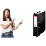 Esselte Economy pákový pořadač A4 7,5 cm černý – Zboží Živě