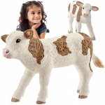 Schleich 13802 Simmental Calf – Zboží Mobilmania