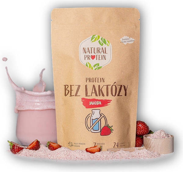 NaturalProtein Bezlaktózový protein 350 g