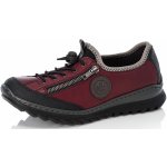 Rieker polobotky M6269-00 červená – Zboží Dáma