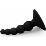Lovetoy Lure Me Beaded Anal Plug Black Anální kuličky na přísavce černé – Hledejceny.cz