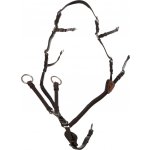 Acavallo Anatomický pětibodový elastický poprsník z telecí kůže hnědý – Zboží Dáma