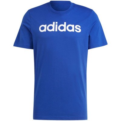 adidas T-shirt Essentials Single Jersey Linear Embroidered Logo T-shirt IC9279 modrá – Zbozi.Blesk.cz