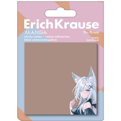 Bloček samolepicí 75 x 75 mm ErichKrause Manga(668) 50l – Hledejceny.cz