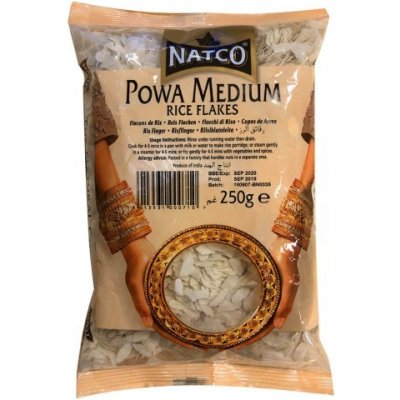 Powa Poha Střední Rýže Vločky 250 g