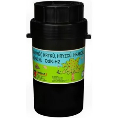 Format1 Odháněč krtků hryzců a hrabošů akustický slyšitelný s bateriemi 49188 OdKH2 – Sleviste.cz