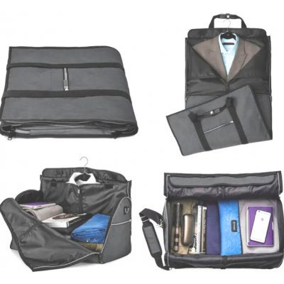 eCarla a pouzdro na šaty a obleky 2v1 - šedá – Zboží Dáma