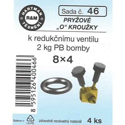 HARTMAN těsnění "O" k redukčnímu ventilu PB, sada č. 46 – Zbozi.Blesk.cz