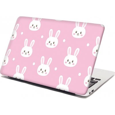 Sablio Samolepka na notebook Králíčci - 38x26 cm – Zboží Živě