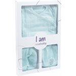 New Baby 3-dílná kojenecká soupravička do porodnice I AM modrá – Hledejceny.cz
