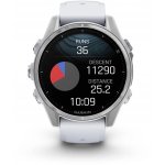 Garmin Fenix 8 AMOLED 43mm White Stone 010-02903-00 – Zboží Živě