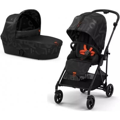 Cybex Melio Street 2v1 Kombinovaný Real Black 2022