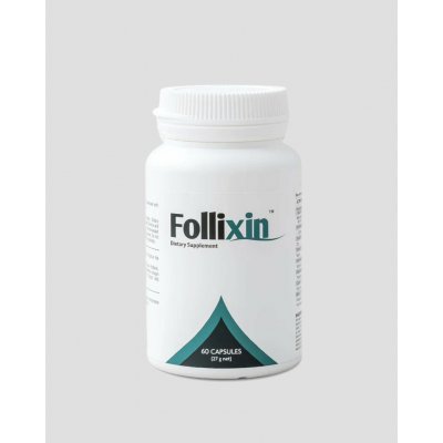Follixin Tobolky proti vypadávání vlasů se zahušťujícími a posilujícími účinky 60 tobolek – Hledejceny.cz