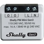 Shelly PM Mini Gen3 modul pro měření spotřeby do 16A (WiFi, Bluetooth) SHELLY-PM-Mini-Gen3 – Hledejceny.cz