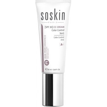 Soskin CC Cream Color Control 3 In 1 Gold Skin 20 ml