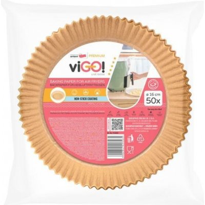 viGO! Pečící papír do fritézy 16 cm 50 ks – Zboží Dáma
