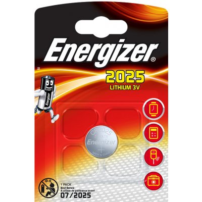 ENERGIZER Knoflíková baterie CR2025 blistr /1ks